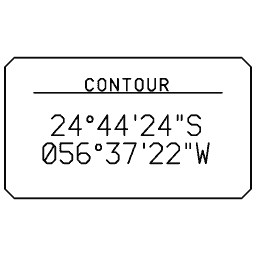 Latitude and longitude block 18