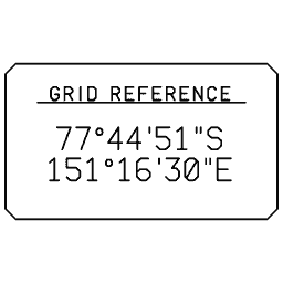 Latitude and longitude block 21