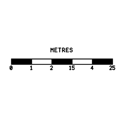 Map scale bar 06