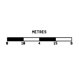 Map scale bar 09