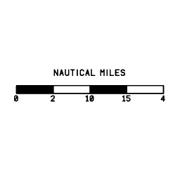 Map scale bar 10