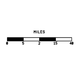 Map scale bar 14
