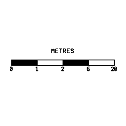 Map scale bar 18