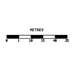 Map scale bar 20