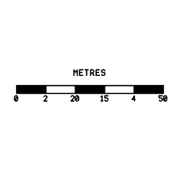 Map scale bar 22