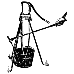 Bucket spray pump