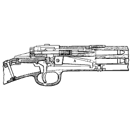 Sectioned rifle action