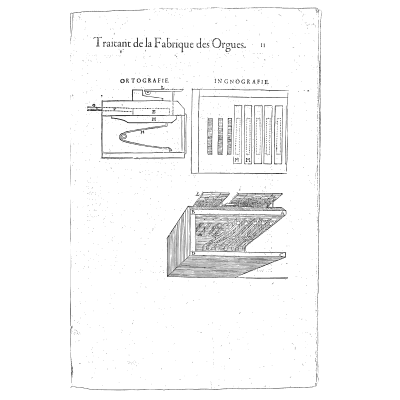 Organ pipe and wind chest diagram 02
