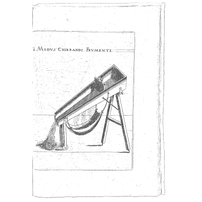 Inclined sieve for grain 02