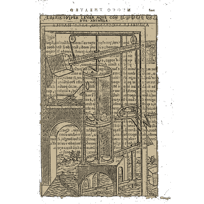 Water-raising pump over an arch 02
