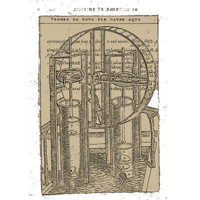 Wheel-driven water pumps 02