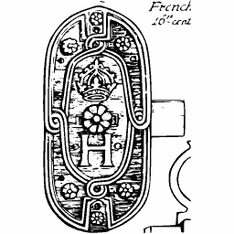 Crowned H cartouche
