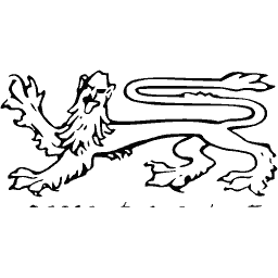 Passant lion