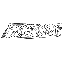 Narrow foliate strip