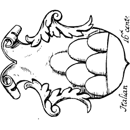 Italian scrolled cartouche