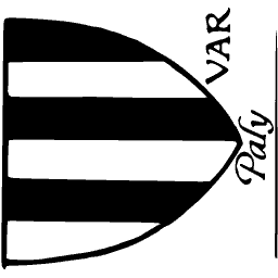 Paly shield