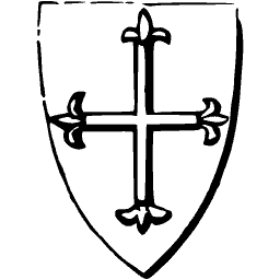 Cross fleury shield 02