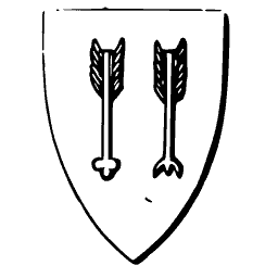 Two arrows shield