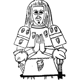 Armoured effigy