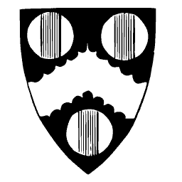 Roundels and chevron shield