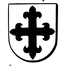 Cross fleury shield