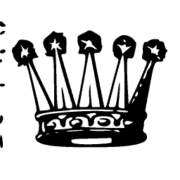 Star-tipped crown