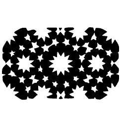 Star rosette pattern
