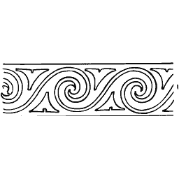 Running wave border