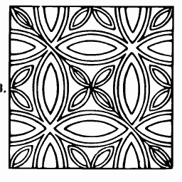 Interlocking circle panel 01