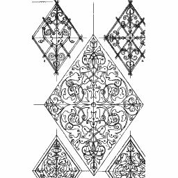 Diamond diaper panel