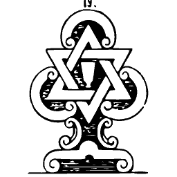 Interlaced triangle emblem