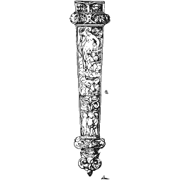 Foliate baluster