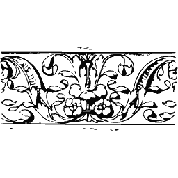 Foliate frieze border 01