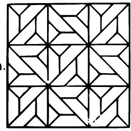 Chevron lattice panel