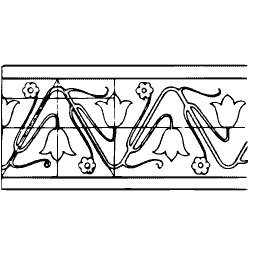 Tulip border strip
