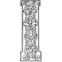 Foliate pilaster strip 18