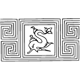 Dolphin key border 01