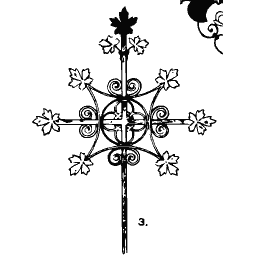 Foliate cross finial 02