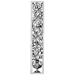 Foliate pilaster strip 21
