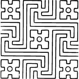Greek key panel 19