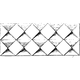 Diamond lattice border band