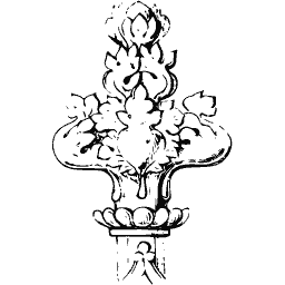 Foliate finial