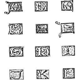 Illuminated initial grid plate 01
