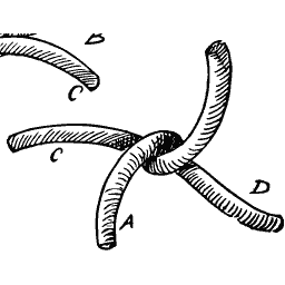 Interlaced rope strands