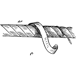 Rope over a spar