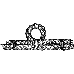 Rope with a small ring