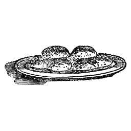 Dish of rissoles 01