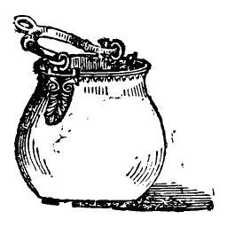 Stock pot with skimmers