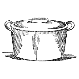 Stock pot with lid