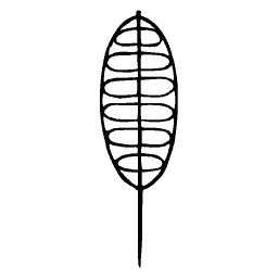 Wire plant support